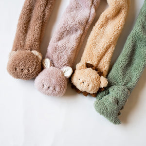 mocmof ぬいぐるみマフラー アニマル どうぶつ キッズ・ベビーマフラー 子供用 モクモフ