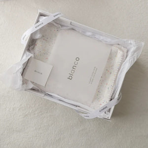 blanco blanket gift ベビーギフトセット 出産祝い ベビー ニットブランケット おくるみ ブランコ