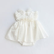 coto cotte シアーコサージュボディドレス ベビードレス ベビー服 722-650001 コトコト