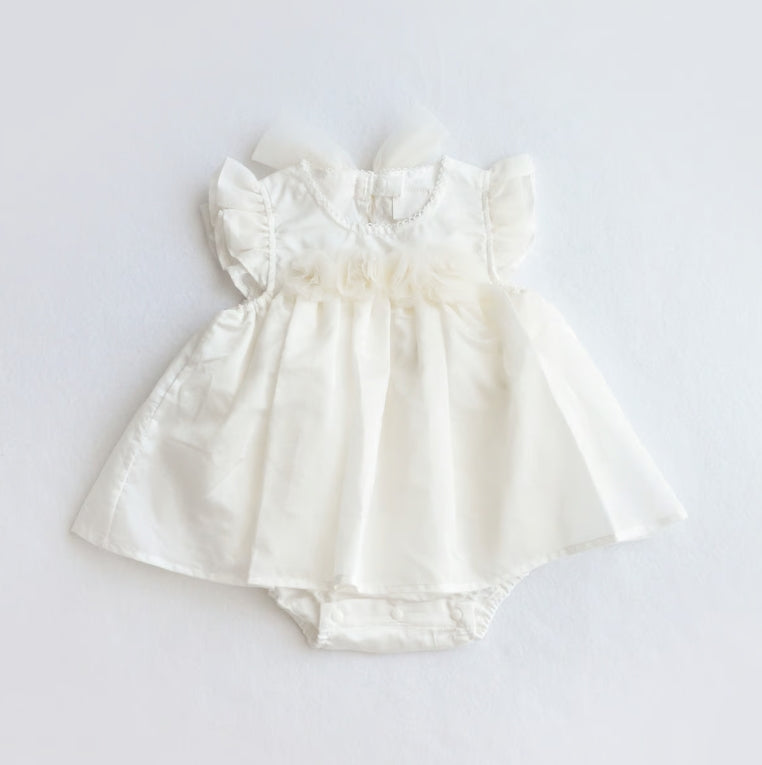 coto cotte シアーコサージュボディドレス ベビードレス ベビー服 722-650001 コトコト