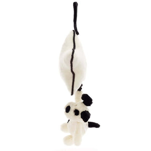 Jellycat Bashful Black & Cream Puppy Musical Pull オルゴール ベッドメリー MP4BCP Jellycat Baby ジェリーキャット