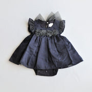 coto cotte シアーコサージュボディドレス ベビードレス ベビー服 722-650001 コトコト