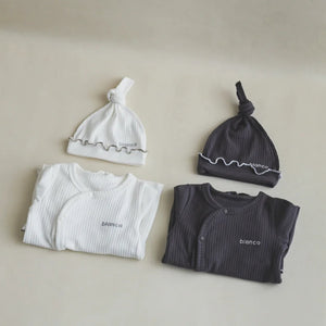 blanco mellow rompers ベビーロンパース 帽子付き ママとお揃い♪ 0-3ヶ月