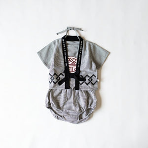 mocmof お祭りはっぴ 3Pセット ベビー 622-566144 法被 甚平 夏祭り モクモフ