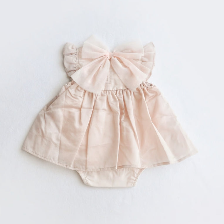 coto cotte シアーコサージュボディドレス ベビードレス ベビー服 722-650001 コトコト