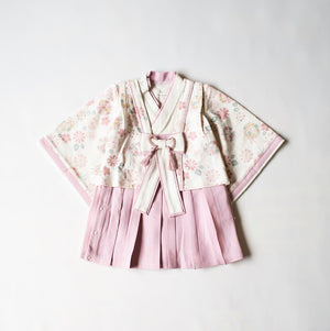 mocmof ベビー  十二単袴ドレス プレミアム ベビー袴 女の子 622-456026K  70cm 80cm 90cm 着物 節句 お祝い お正月 モクモフ