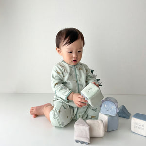 mocmof やわらか 動物 ブロック 布製つみき ブルー系 ピンク系 622-476165 モクモフ