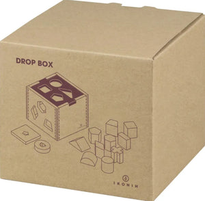 IKONIH ドロップボックス 型はめおもちゃ 国産ひのき 無塗装 アイコニー