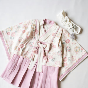 mocmof ベビー  十二単袴ドレス プレミアム ベビー袴 女の子 622-456026K  70cm 80cm 90cm 着物 節句 お祝い お正月 モクモフ