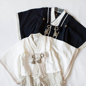 mocmof ベビー 袴ロンパース プレミアム 男の子 622-556002 70cm 80cm 90cm 着物 節句 お祝い お正月 モクモフ