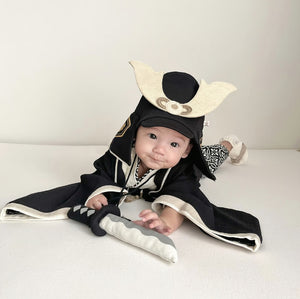 mocmof ベビー 袴ロンパース プレミアム 男の子 622-556002 70cm 80cm 90cm 着物 節句 お祝い お正月 モクモフ