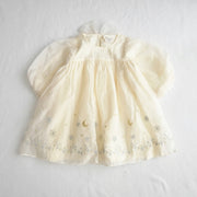 coto cotte 裾刺繍シアーパフワンピ 女の子 ワンピース チュール ハロウィン パーティー722-471056 コトコト