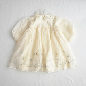 coto cotte 裾刺繍シアーパフワンピ 女の子 ワンピース チュール ハロウィン パーティー722-471056 コトコト