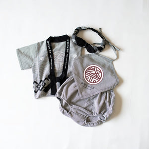 mocmof お祭りはっぴ 3Pセット ベビー 622-566144 法被 甚平 夏祭り モクモフ