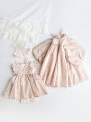 coto cotte シアーコサージュボディドレス ベビードレス ベビー服 722-650001 コトコト