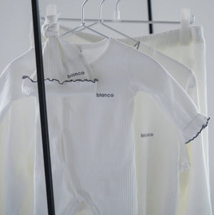 blanco mellow rompers ベビーロンパース 帽子付き ママとお揃い♪ 0-3ヶ月