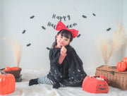 coto cotte 裾刺繍シアーパフワンピ 女の子 ワンピース チュール ハロウィン パーティー722-471056 コトコト