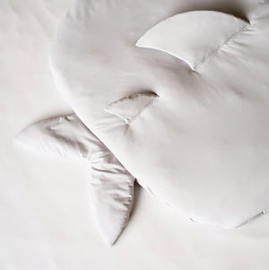 mocmof ひやとろ 水族館 サメ くじら ねぶくろ ベビー布団 お昼寝布団 622-564173 モクモフ