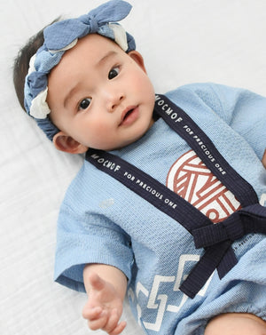 mocmof お祭りはっぴ 3Pセット ベビー 622-566144 法被 甚平 夏祭り モクモフ