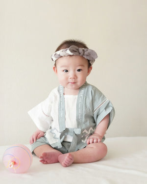 mocmof ベビーはっぴ 3Pセット 法被 お祭り 622-566145 モクモフ