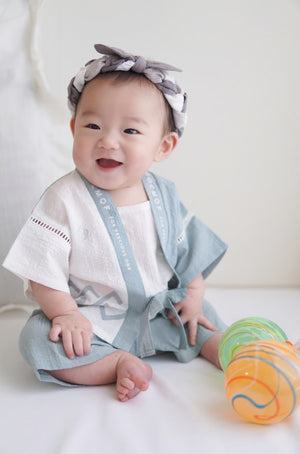 mocmof ベビーはっぴ 3Pセット 法被 お祭り 622-566145 モクモフ