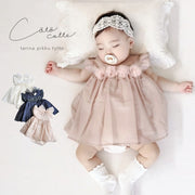 coto cotte シアーコサージュボディドレス ベビードレス ベビー服 722-650001 コトコト