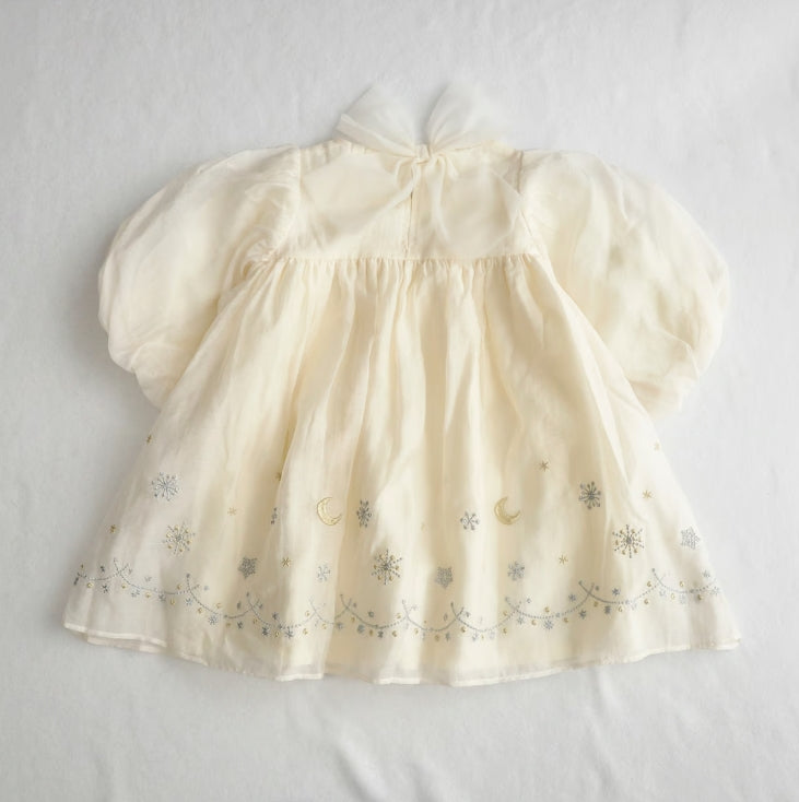 coto cotte 裾刺繍シアーパフワンピ 女の子 ワンピース チュール ハロウィン パーティー722-471056 コトコト