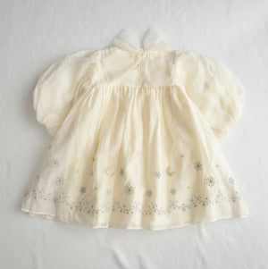 coto cotte 裾刺繍シアーパフワンピ 女の子 ワンピース チュール ハロウィン パーティー722-471056 コトコト