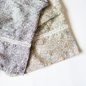 mocmof 帯付き浴衣 ロンパース 花柄 ゆかた 甚平 ベビー浴衣 70cm 80cm 90cm 622-566140 モクモフ