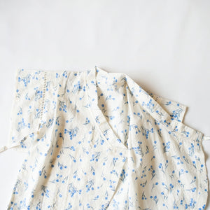 mocmof 帯付き浴衣 ロンパース 花柄 ゆかた 甚平 ベビー浴衣 70cm 80cm 90cm 622-566140 モクモフ