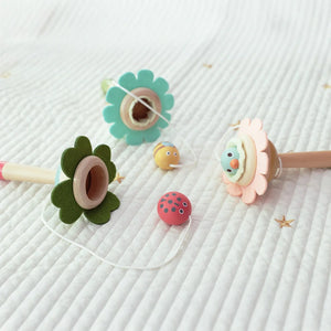 Adnil LAND かわいいけん玉 お花にのせてみて KENDAMA BABY アドニルランド