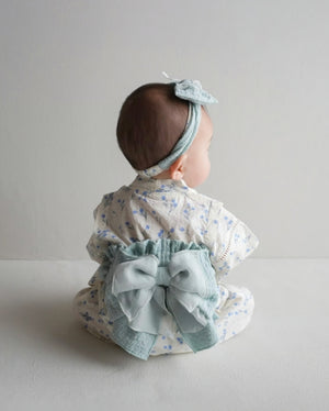 mocmof 帯付き浴衣 ロンパース 花柄 ゆかた 甚平 ベビー浴衣 70cm 80cm 90cm 622-566140 モクモフ