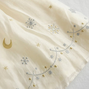 coto cotte 裾刺繍シアーパフワンピ 女の子 ワンピース チュール ハロウィン パーティー722-471056 コトコト