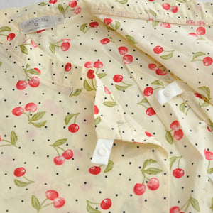 coto cotte 帯つき 甚平ロンパース 小花柄 ベビー 浴衣 夏祭り 722-566056 コトコト