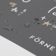FÖRNE あいうえおポスター B3サイズ ベージュ ひらがな インテリアになじむデザイン お風呂の壁に貼れる FORNE