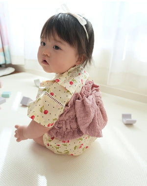 coto cotte 帯つき 甚平ロンパース 小花柄 ベビー 浴衣 夏祭り 722-566056 コトコト