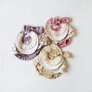 mocmof おめかしギフトセット チェリー フリル 3点セット 622-576201 箱入り モクモフ