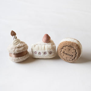 mocmof バースデーケーキ ブロック 布製おもちゃ おままごと 622-576205 モクモフ