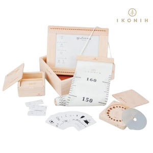 IKONIH 国産ひのきのメモリアルボックス ベビー 赤ちゃん 成長記録 無塗装 アイコニー
