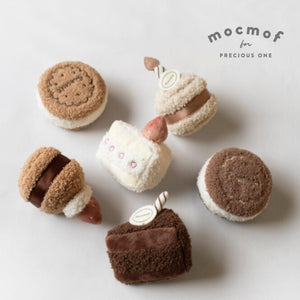 mocmof バースデーケーキ ブロック 布製おもちゃ おままごと 622-576205 モクモフ