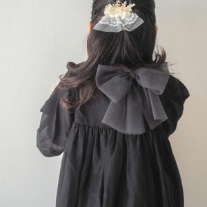 coto cotte 裾刺繍シアーパフワンピ 女の子 ワンピース チュール ハロウィン パーティー722-471056 コトコト