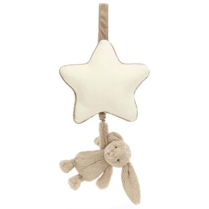 Jellycat Bashful Beige Bunny Musical Pull オルゴール ベッドメリー うさぎ バニー Jellycat Baby ジェリーキャット