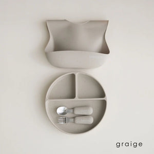 blanco perfect meal set ギフトセット blancoボックス付 出産祝い ベビー食器とお食事エプロン カトラリー TSUBUTSUBU MEAL SET ブランコ