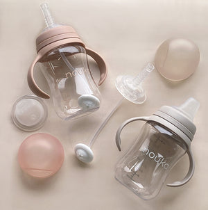 nouka 2wayカップ スパウト ストロー マグ 哺乳瓶 noüka ノーカ