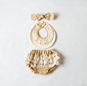 mocmof おめかしギフトセット チェリー フリル 3点セット 622-576201 箱入り モクモフ