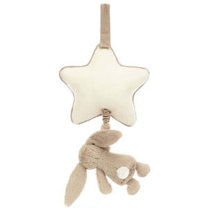 Jellycat Bashful Beige Bunny Musical Pull オルゴール ベッドメリー うさぎ バニー Jellycat Baby ジェリーキャット