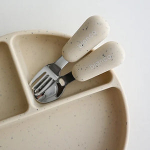 blanco perfect meal set ギフトセット blancoボックス付 出産祝い ベビー食器とお食事エプロン カトラリー TSUBUTSUBU MEAL SET ブランコ