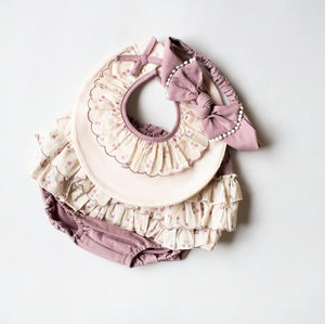 mocmof おめかしギフトセット チェリー フリル 3点セット 622-576201 箱入り モクモフ