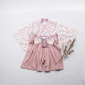 mocmof モクモフ ベビー 袴 ロンパース 622-256322 和服 着物