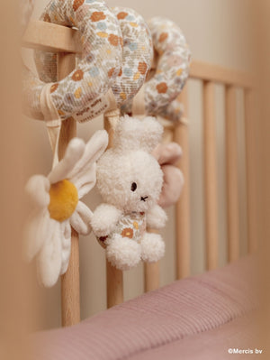 miffy x Little Dutch スパイラルトイ ヴィンテージリトルフラワー 赤ちゃんのおもちゃ ベビーベッド ベビーカー
